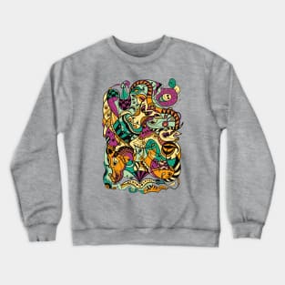 Buffalo - 12 Zodiac Animals Crewneck Sweatshirt